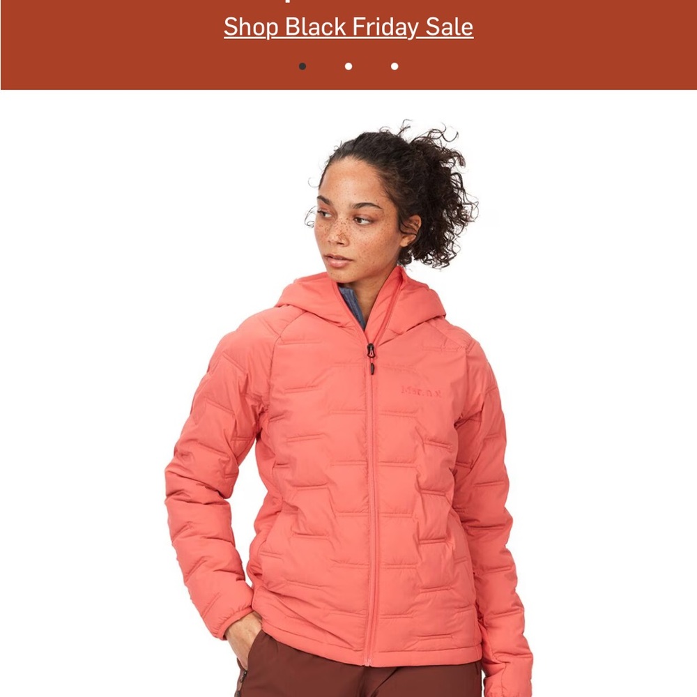 NWT Marmot warmcube active novus size Medium in grapefruit